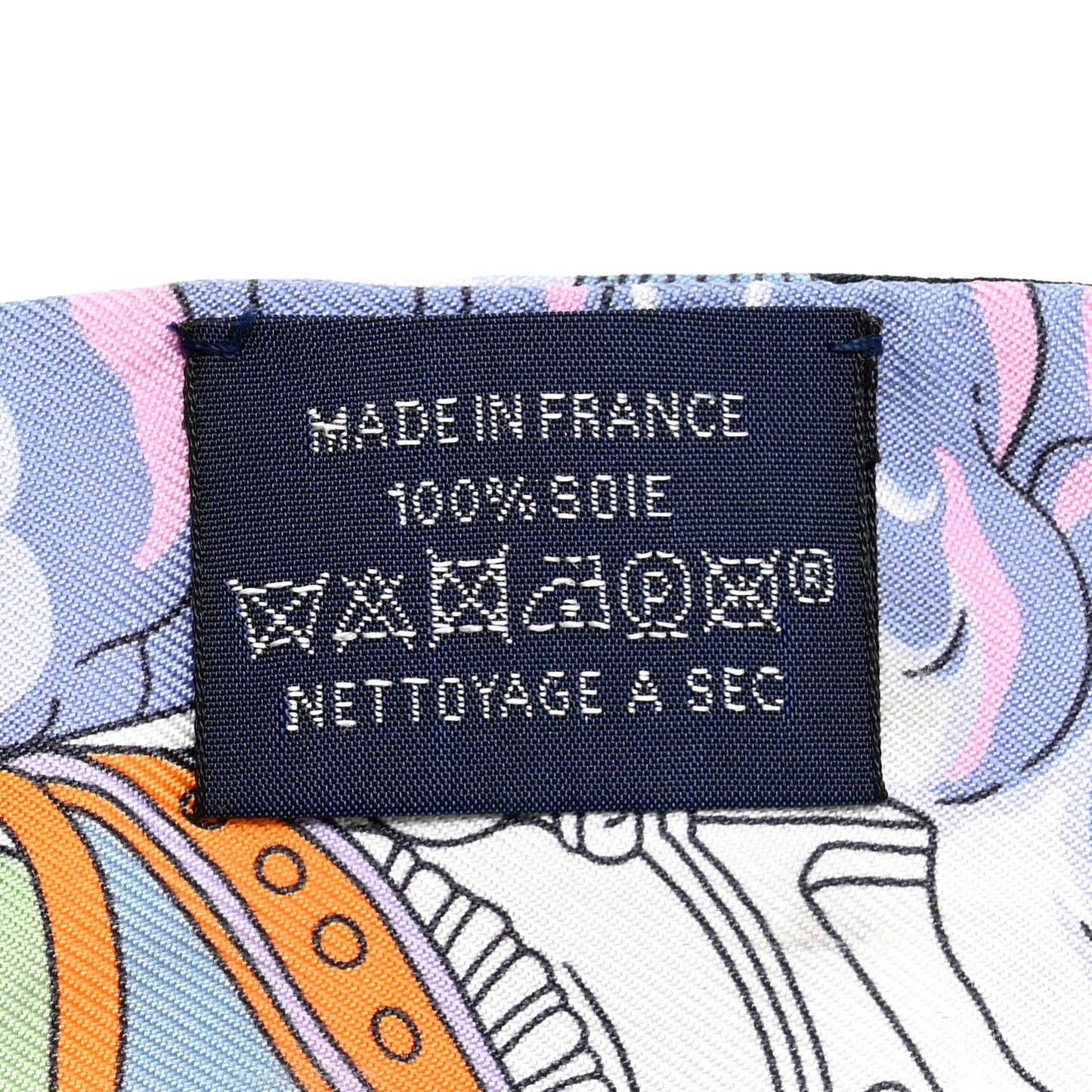 Silk Sur Mon Nuage Twilly Bleu Black Mauve