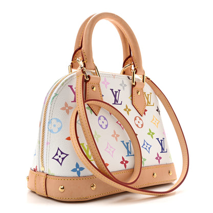 Louis Vuitton LV x TM Monogram Multicolor Alma BB White 4 of 23