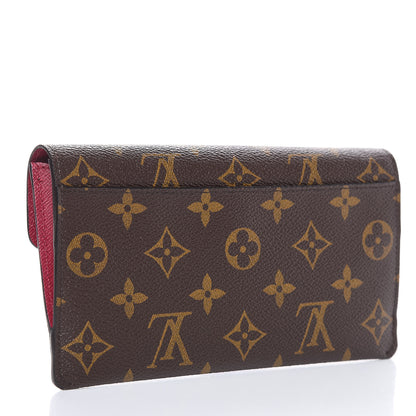 Louis Vuitton Monogram Jeanne Wallet Fuchsia 4 of 13