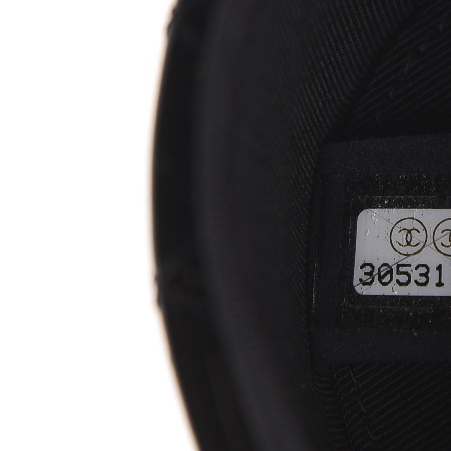 Chanel Patent Quilted Round Small Vanity With Chain Black 7 of 12