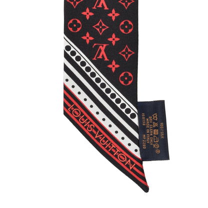 Louis Vuitton Silk Monogram Graphic Patchwork BB Bandeau Rouge 4 of 4