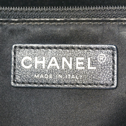 Chanel Caviar Quilted Grand Shopping Tote GST Black 6 of 12