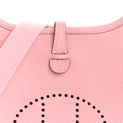 Hermes Taurillon Clemence Evelyne TPM Rose Sakura 8 of 11