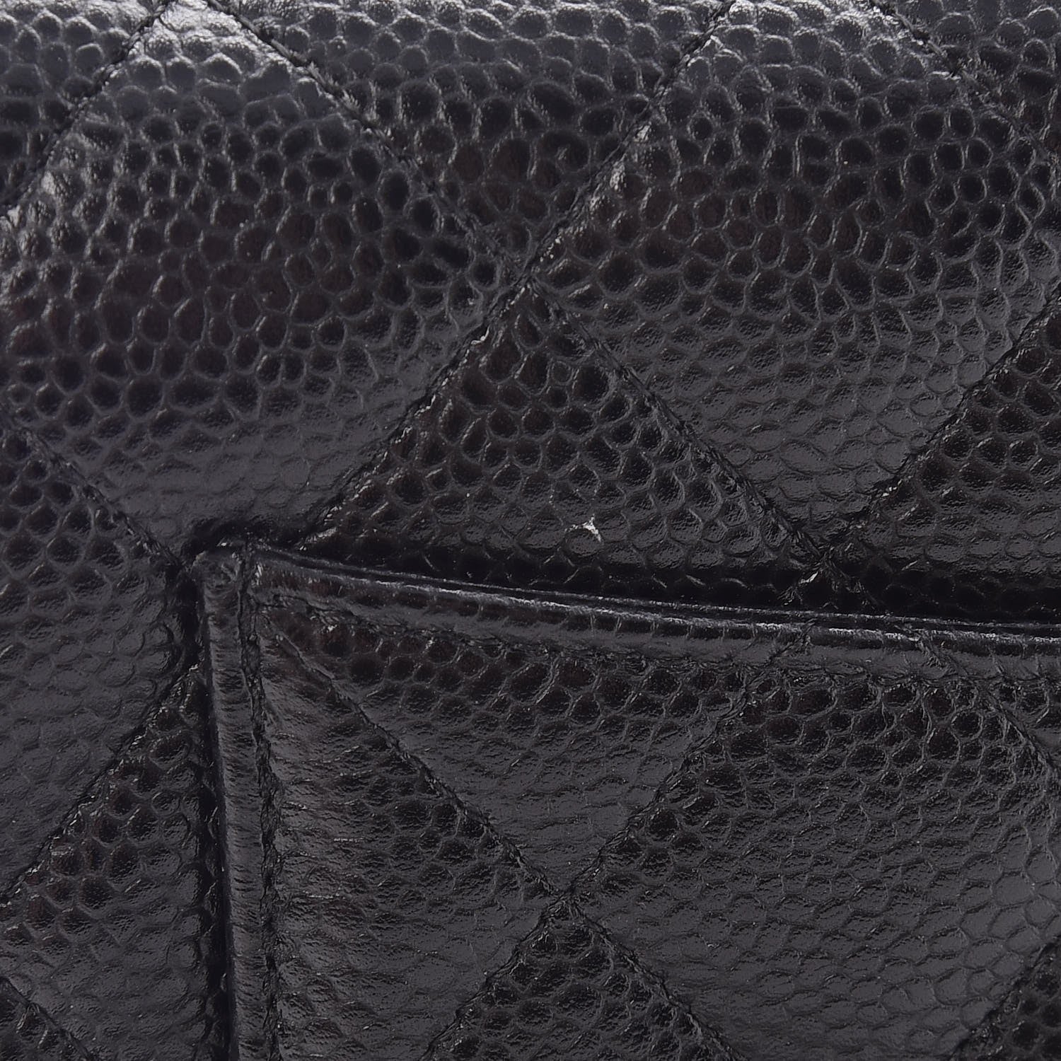 Chanel Caviar Quilted Wallet On Chain WOC Black 10 of 10