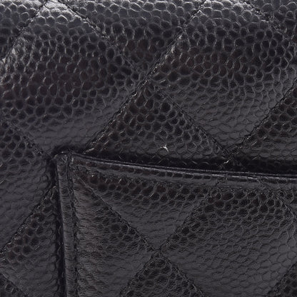 Chanel Caviar Quilted Wallet On Chain WOC Black 10 of 10