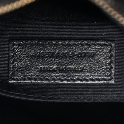 Saint Laurent Calfskin Matelasse Monogram Lou Camera Bag Black 7 of 10