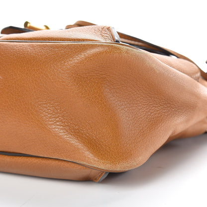 Chloe Grained Lambskin Medium Lexa Shoulder Bag Mustard Brown 27 of 32