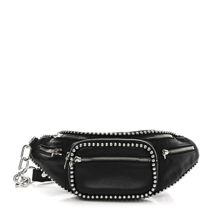 Alexander Wang Lambskin Attica Studded Belt Bag Black 1 of 9