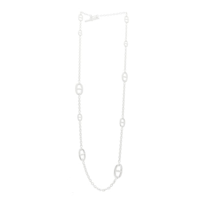 Hermes Sterling Silver Farandole Necklace 80 3 of 6