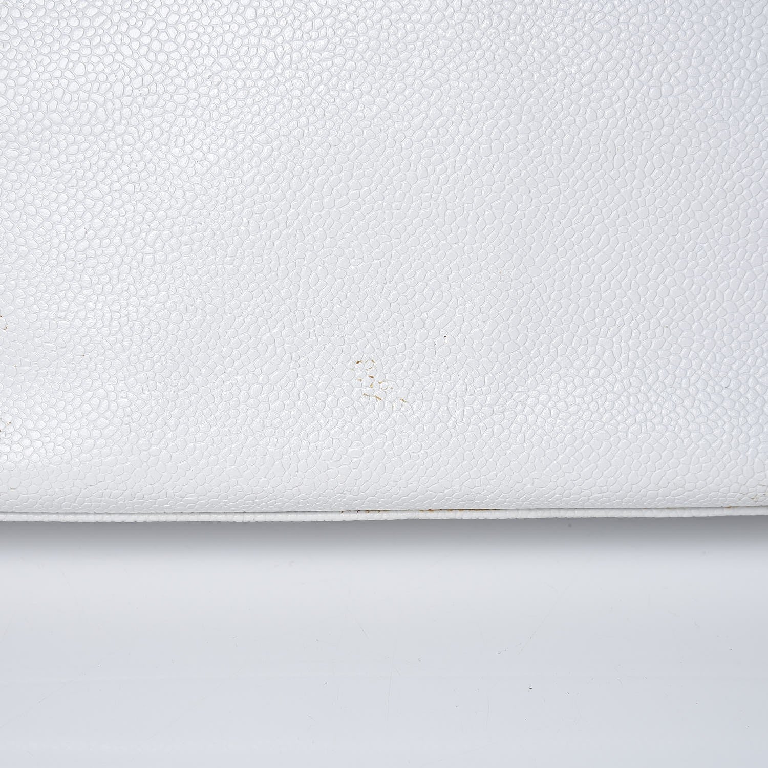 Chanel Caviar CC Shoulder Bag White 24 of 24