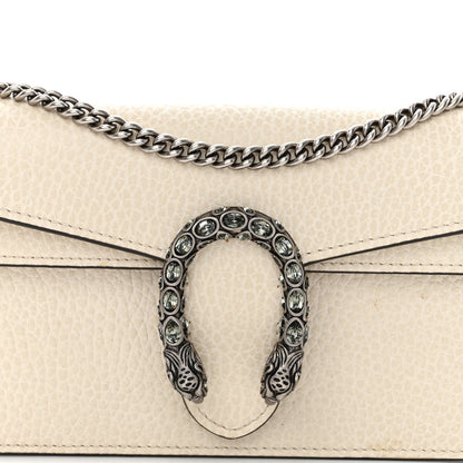 Gucci Dollar Calfskin Crystal Super Mini Dionysus Shoulder Bag Mystic White Black Diamond 7 of 10