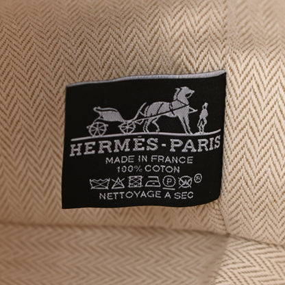 Hermes Canvas Large Bride-A-Brac Pouch Orange Feu Burgundy 7 of 9