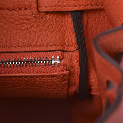 Hermes Togo Kelly Retourne 28 Orange Poppy 10 of 34