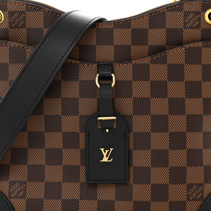 Louis Vuitton Damier Ebene Odeon PM Black 7 of 9
