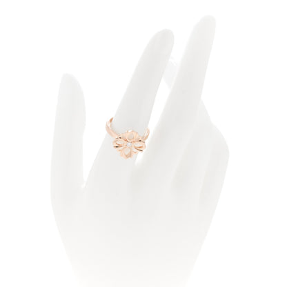 Gucci 18K Rose Gold Diamond Flora Ring 54 6.75 2 of 6
