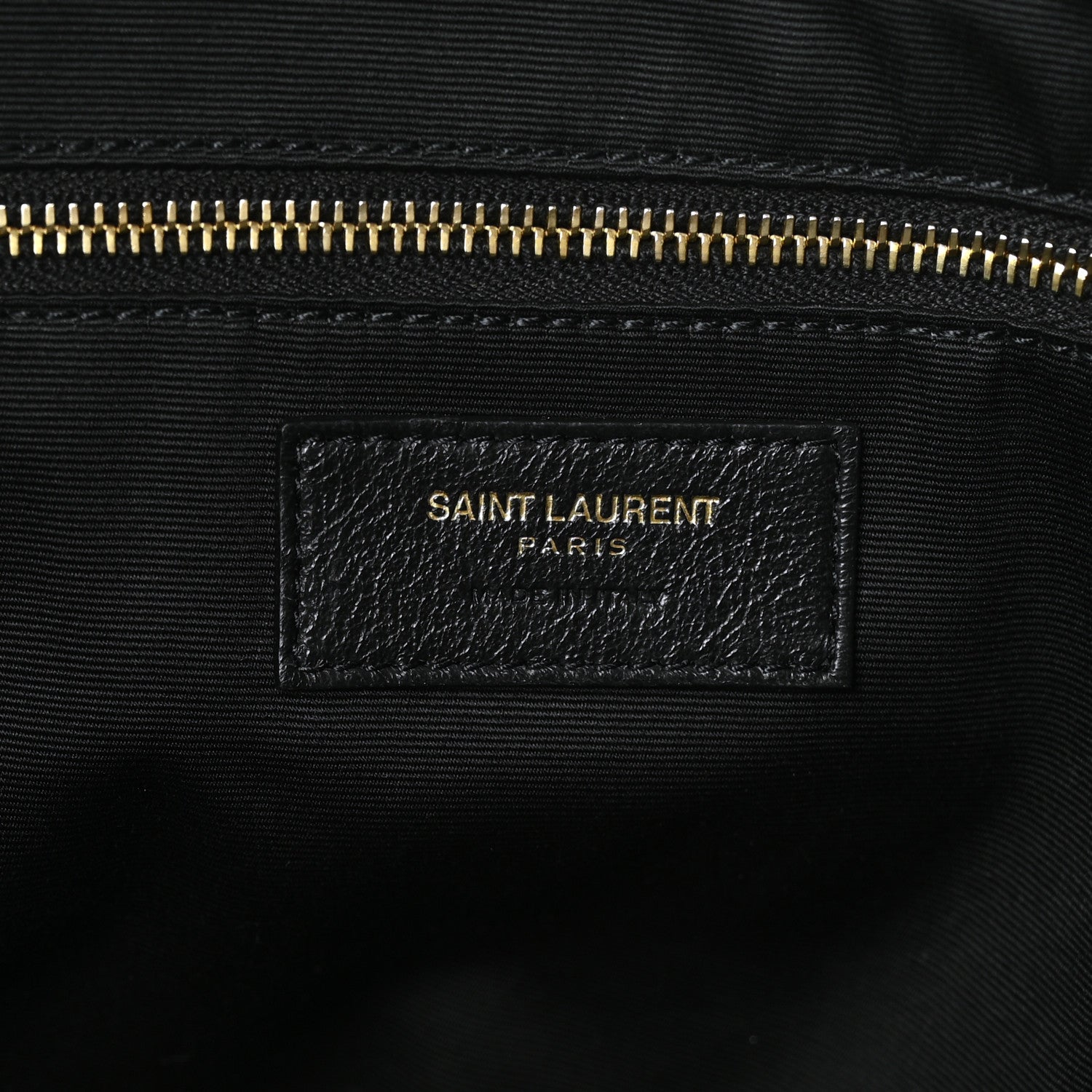 Saint Laurent Lambskin Quilted Maxi Icare Shopping Tote Black 7 of 10