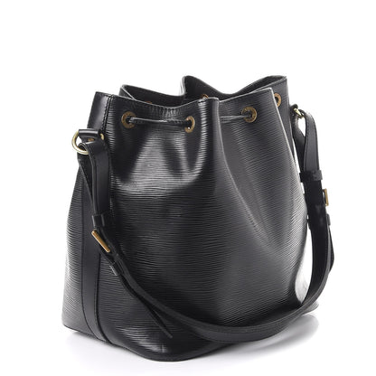 Louis Vuitton Epi Petit Noe Black 3 of 9