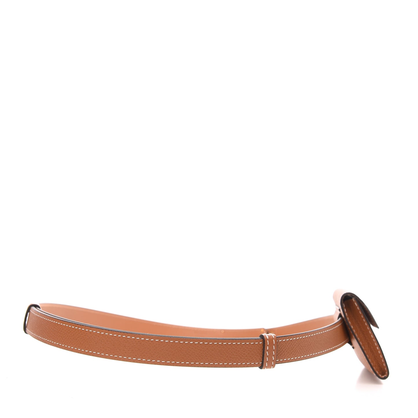 Epsom Kelly Pocket Belt Gold