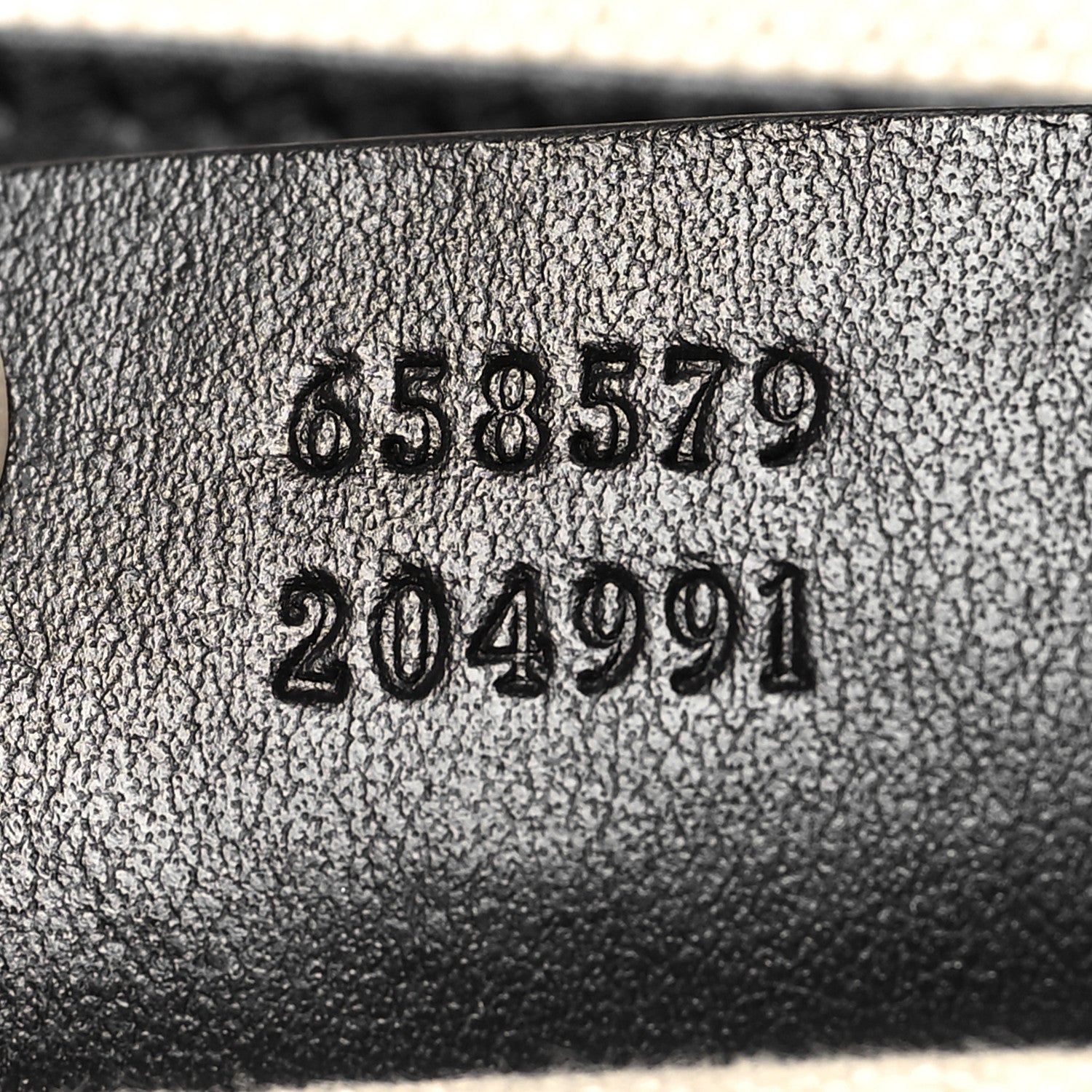 Gucci Calfskin GG Tennis Embossed Backpack Black 7 of 10