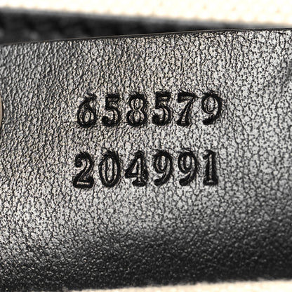 Gucci Calfskin GG Tennis Embossed Backpack Black 7 of 10