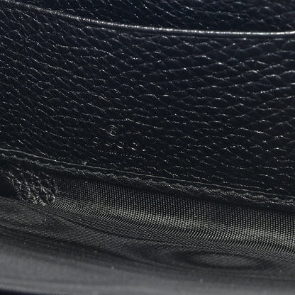 Gucci Pebbled Calfskin Dorian Zip Around Wallet Black 6 of 6