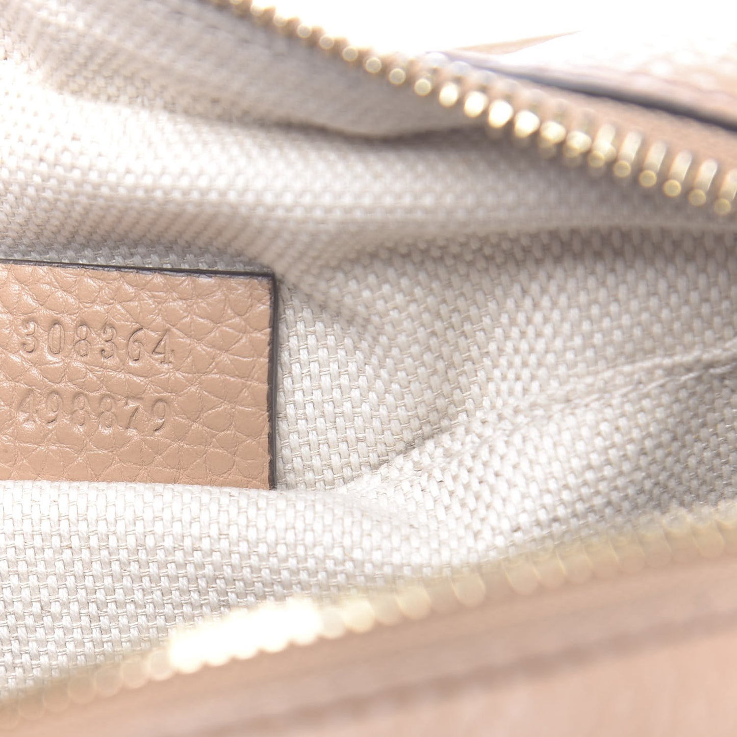 Pebbled Calfskin Small Soho Disco Bag Camelia
