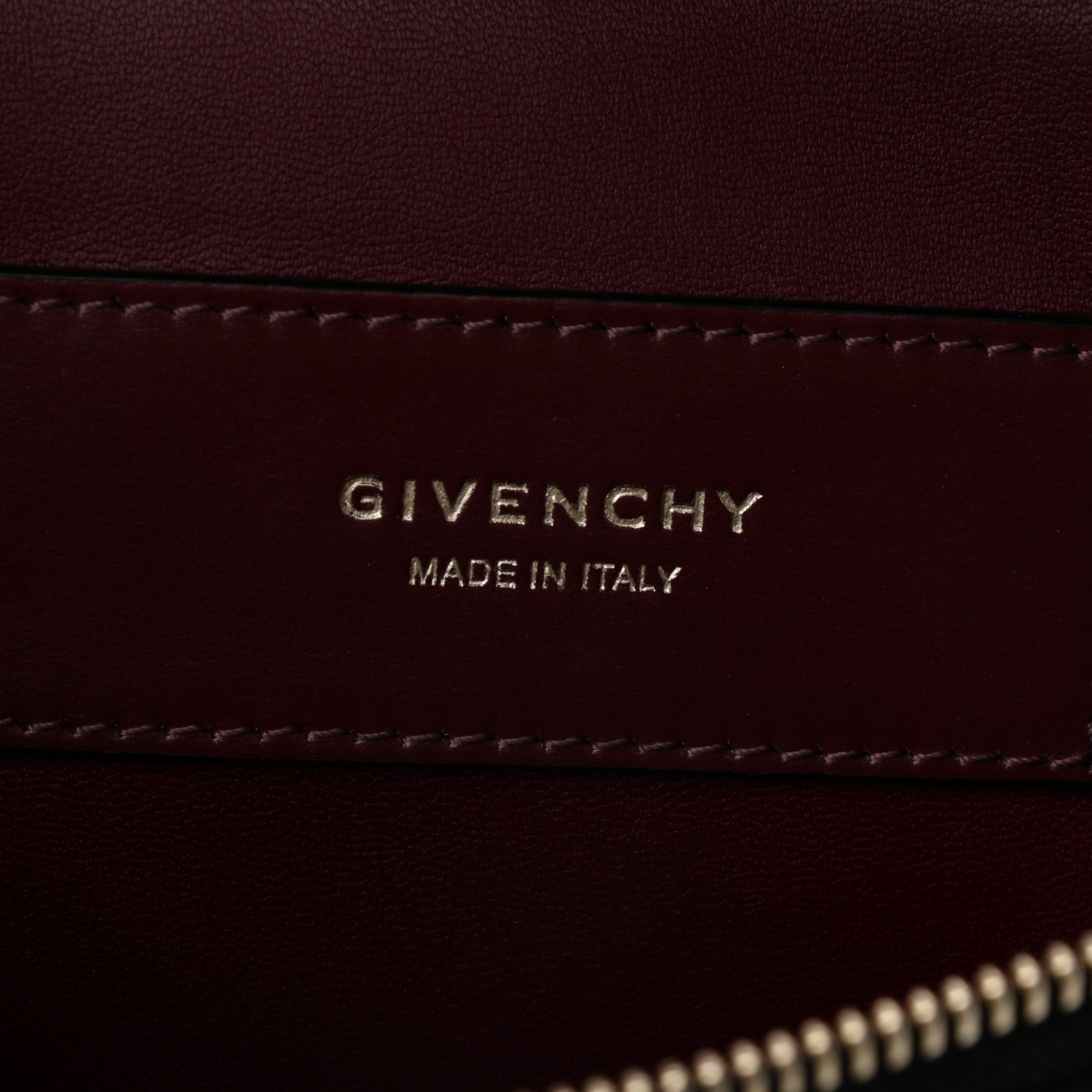 Givenchy Calfskin Chain Embossed Bond Belt Bag Black 7 of 11