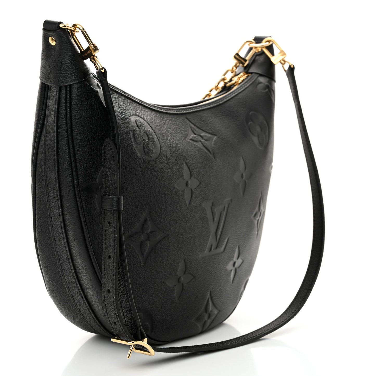 Empreinte Monogram Giant Loop Hobo Black