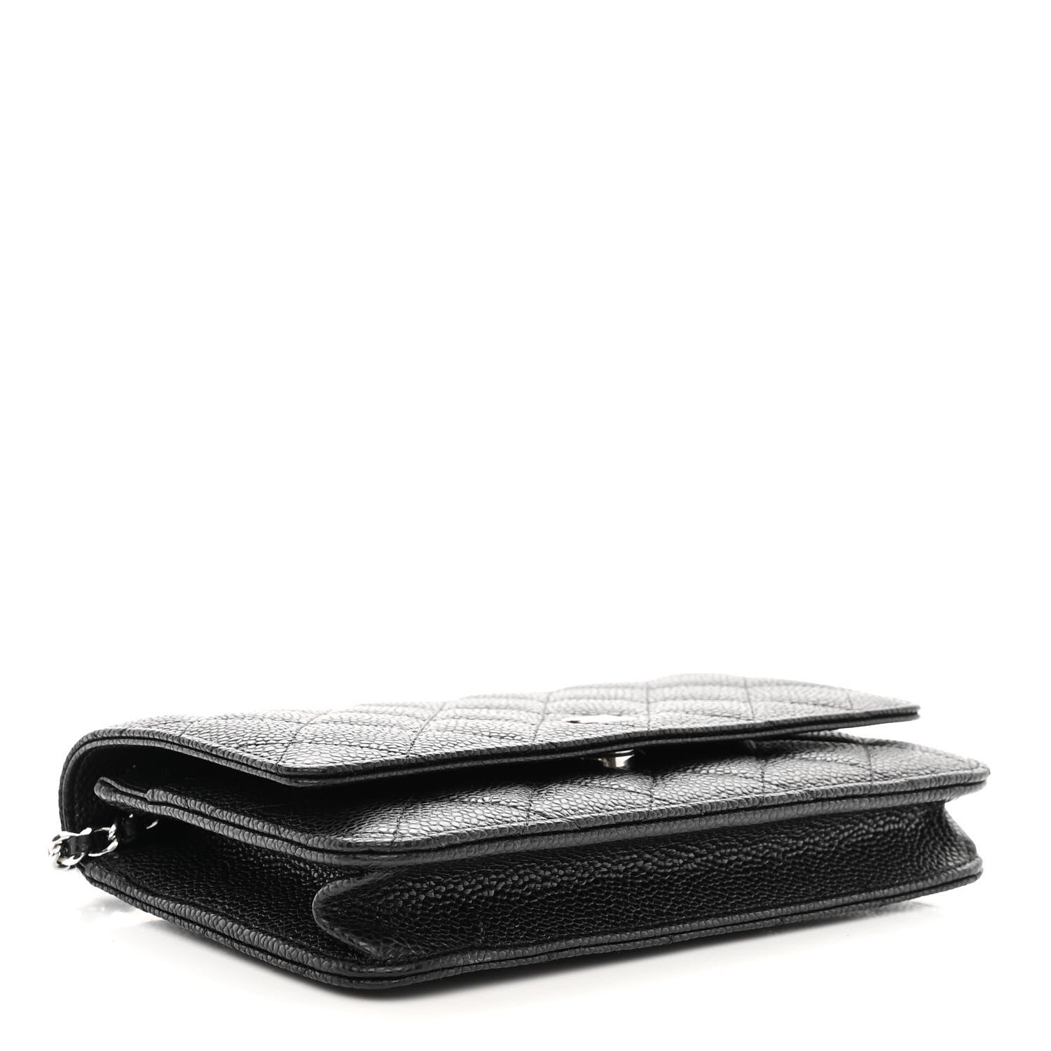 Chanel Caviar Quilted Wallet on Chain WOC Black 4 of 12