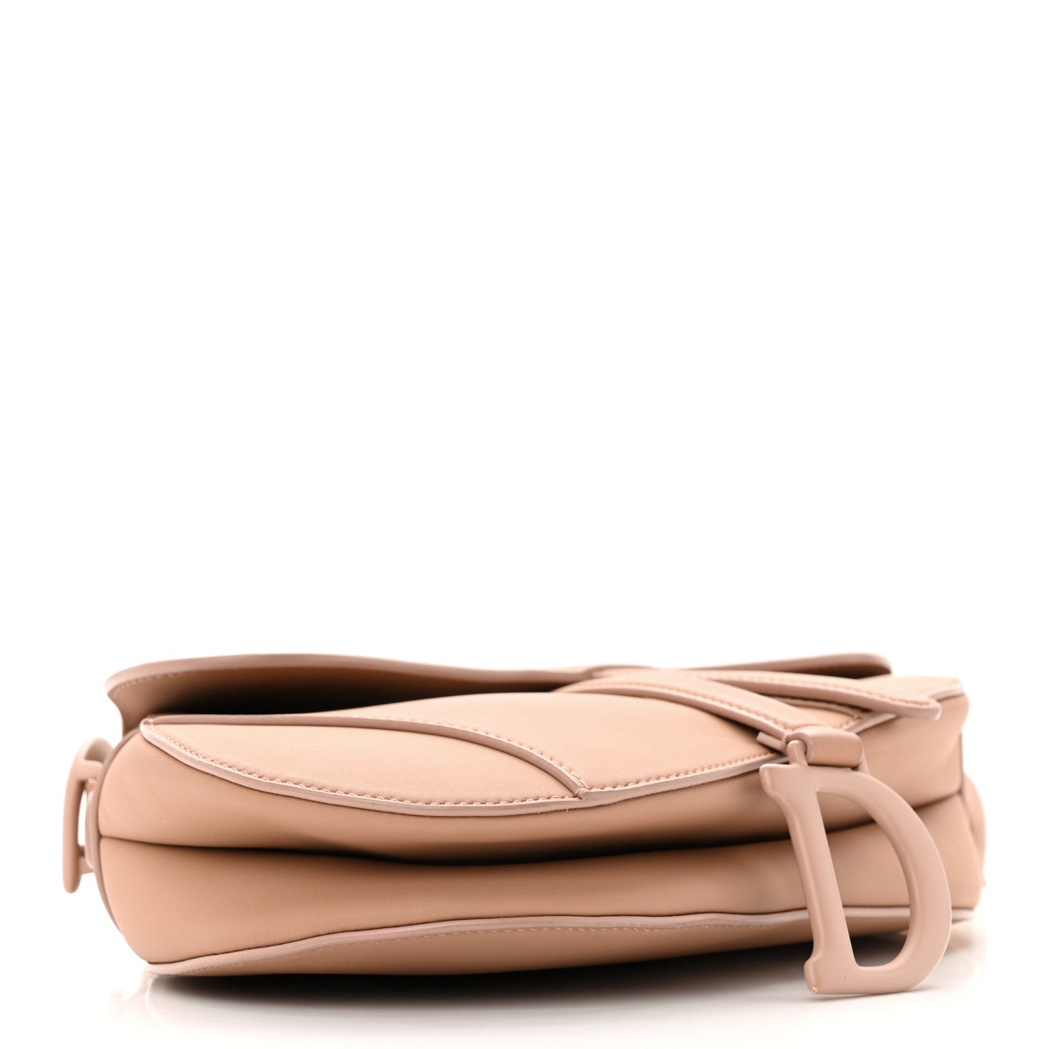Christian Dior Ultra Matte Calfskin Saddle Bag Blush 4 of 15