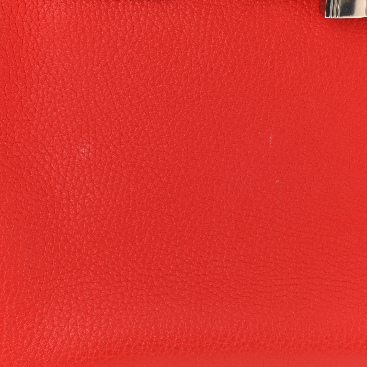 Hermes Taurillon Clemence Birkin 30 Rouge Tomate 11 of 12