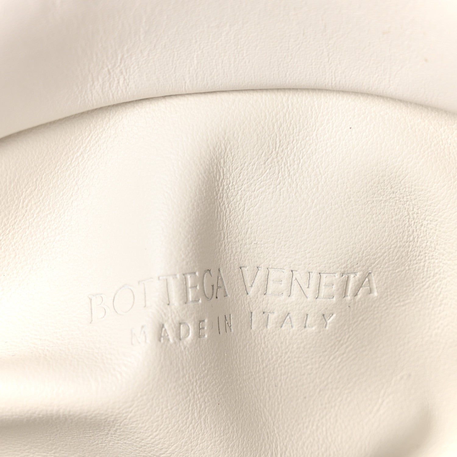Bottega Veneta Nappa The Fringe Pouch Shoulder Bag White 1729289
