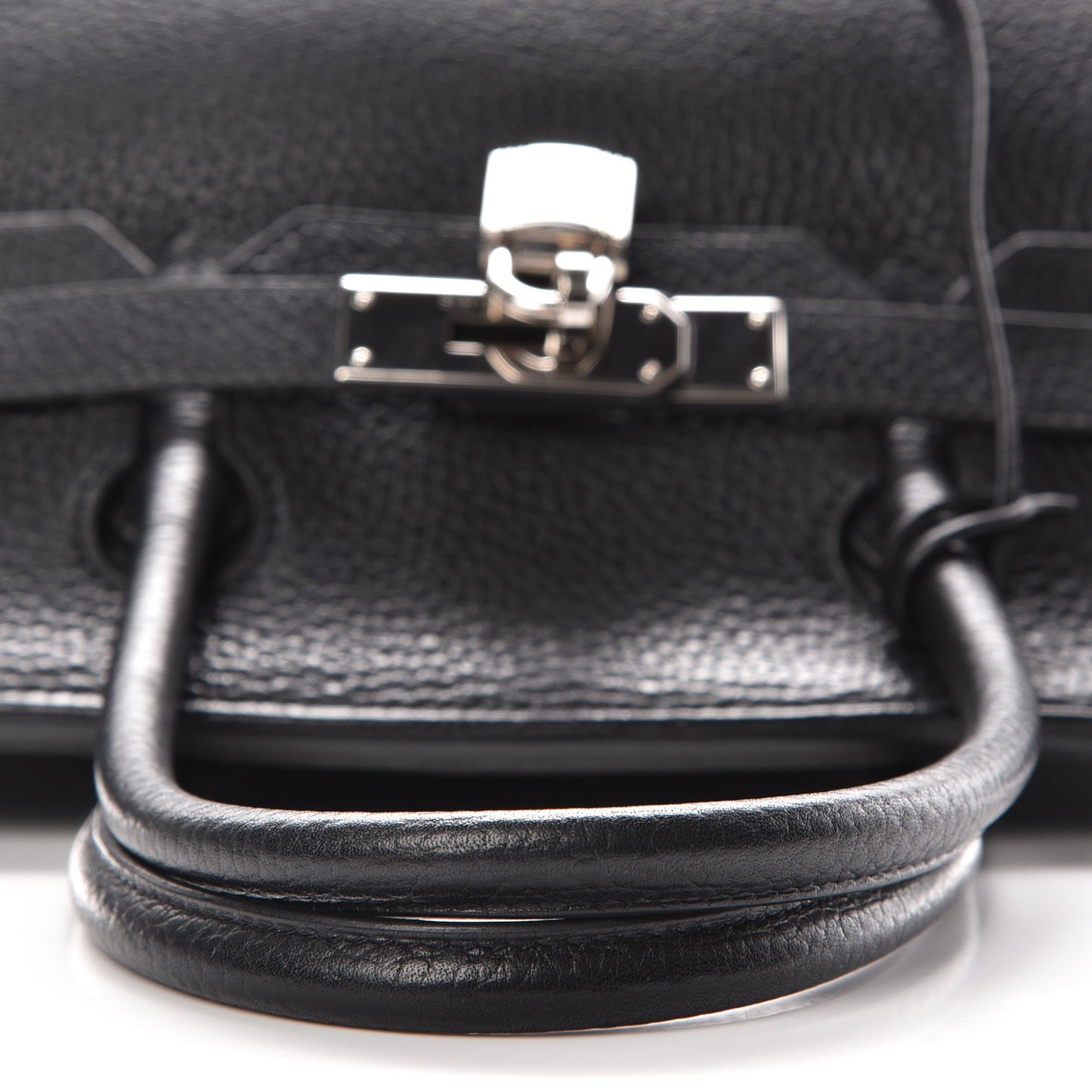 Taurillon Clemence Birkin 30 Black