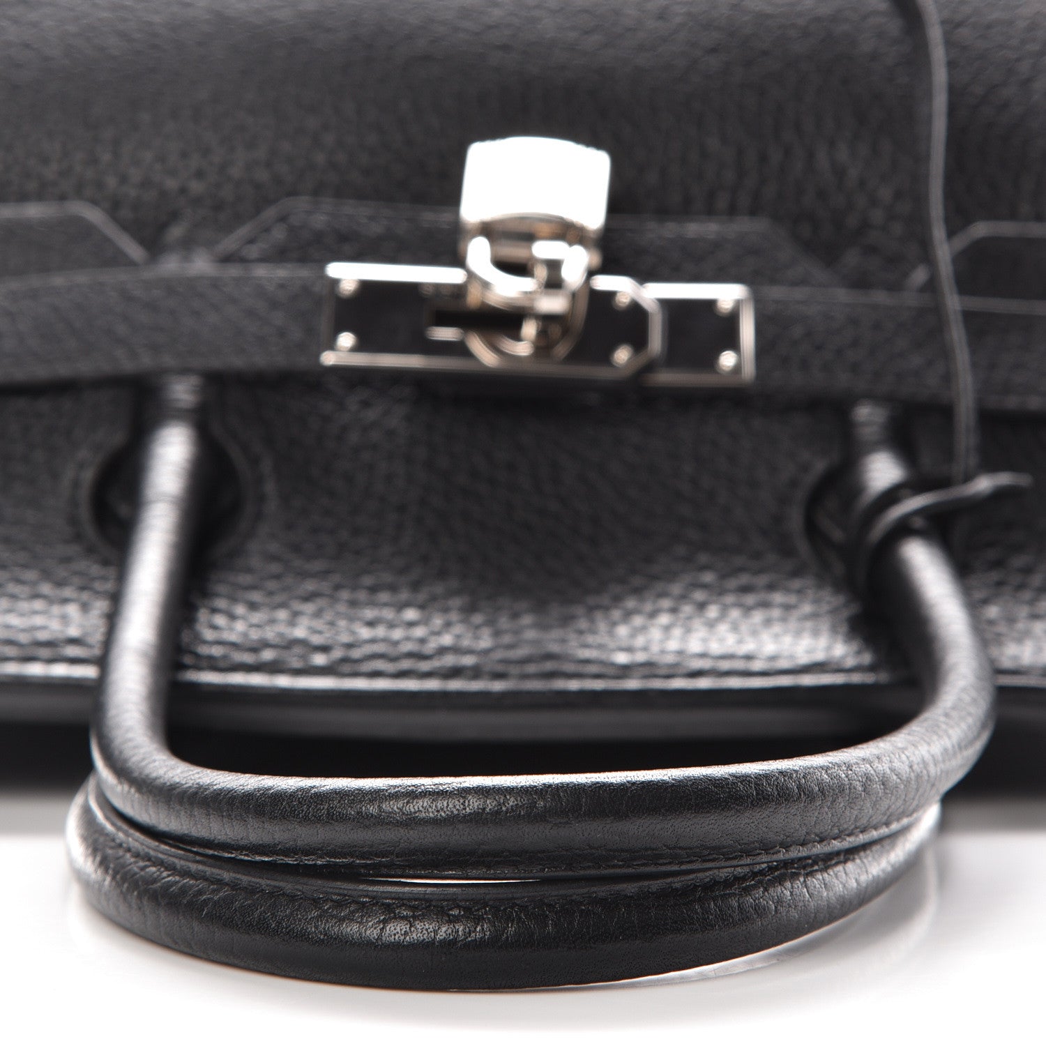 Hermes Taurillon Clemence Birkin 30 Black 30 of 42