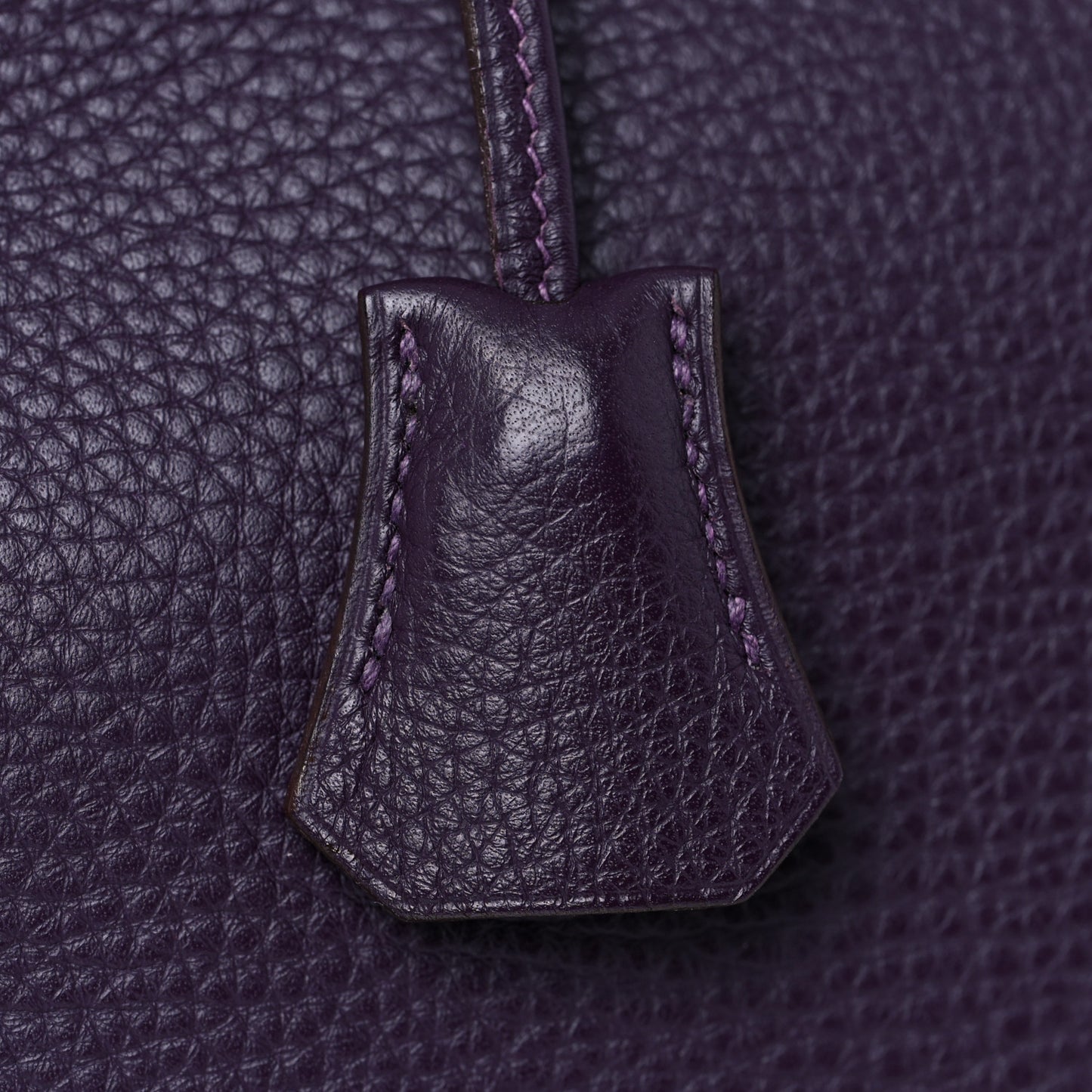 Taurillon Clemence Birkin 40 Raisin