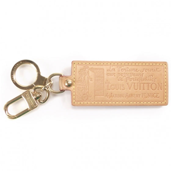 Logo Leather Key Chain Holder