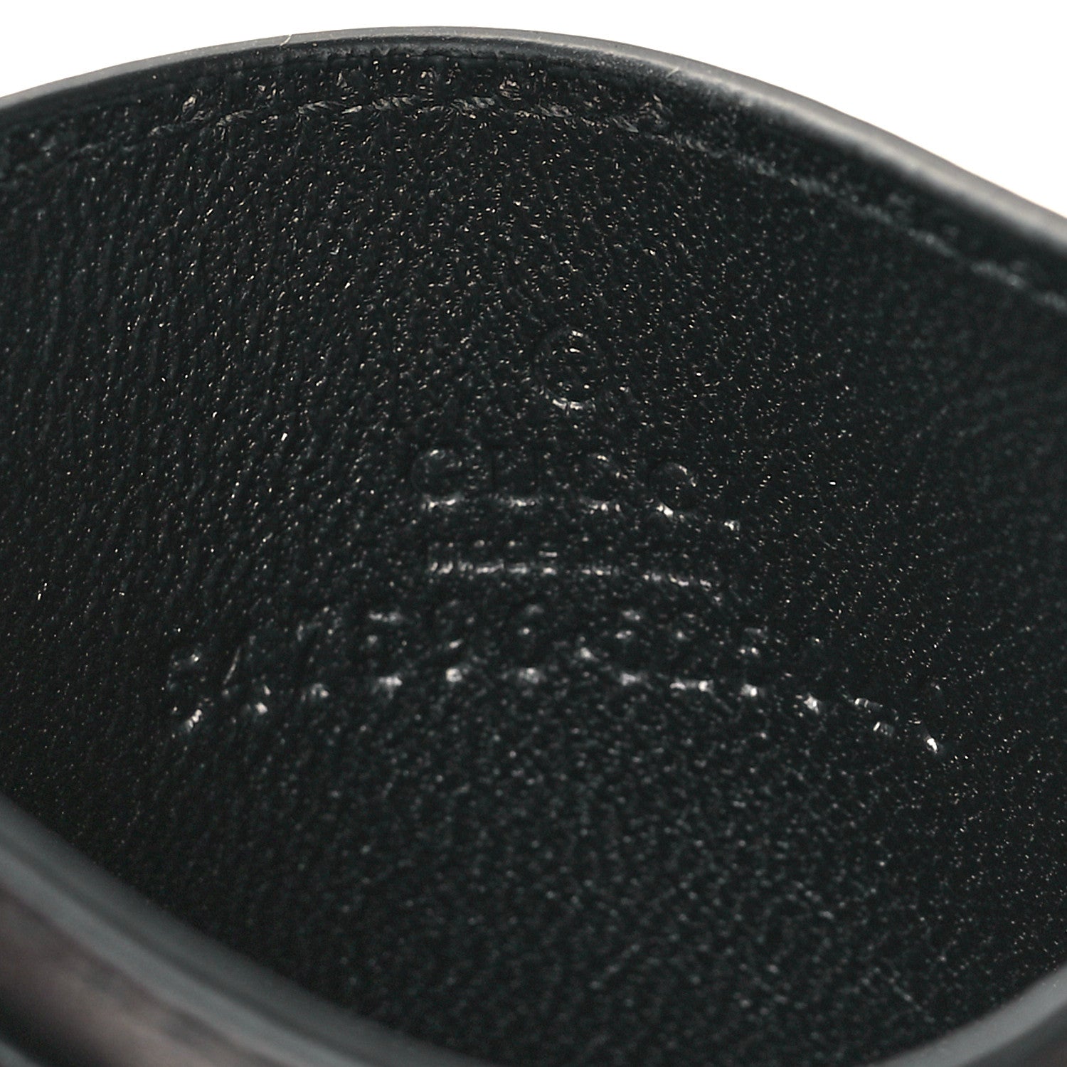 Gucci Plutone Calfskin Logo Card Holder Black 6 of 7
