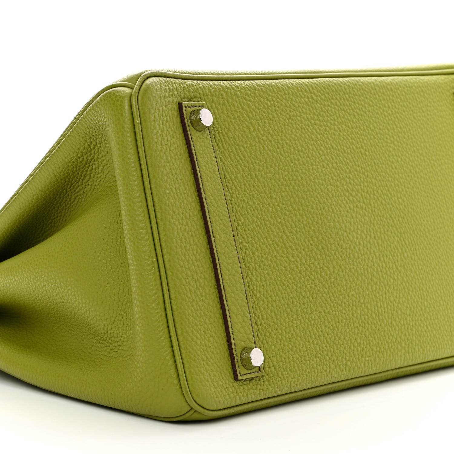 Hermes Togo Birkin 35 Vert Anis 9 of 10
