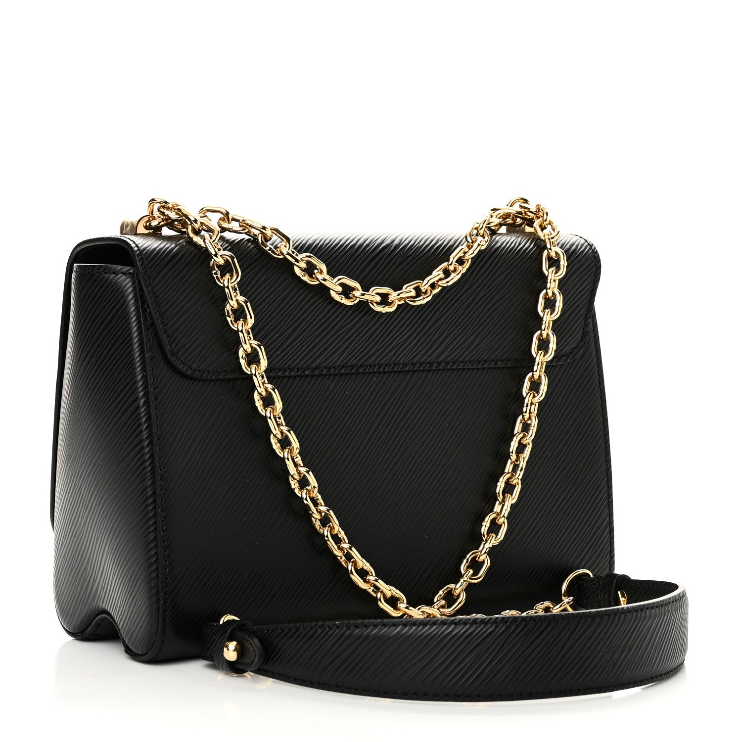 Louis Vuitton Epi Twist Shoulder Bag MM Black 4 of 11