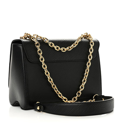 Louis Vuitton Epi Twist Shoulder Bag MM Black 4 of 11