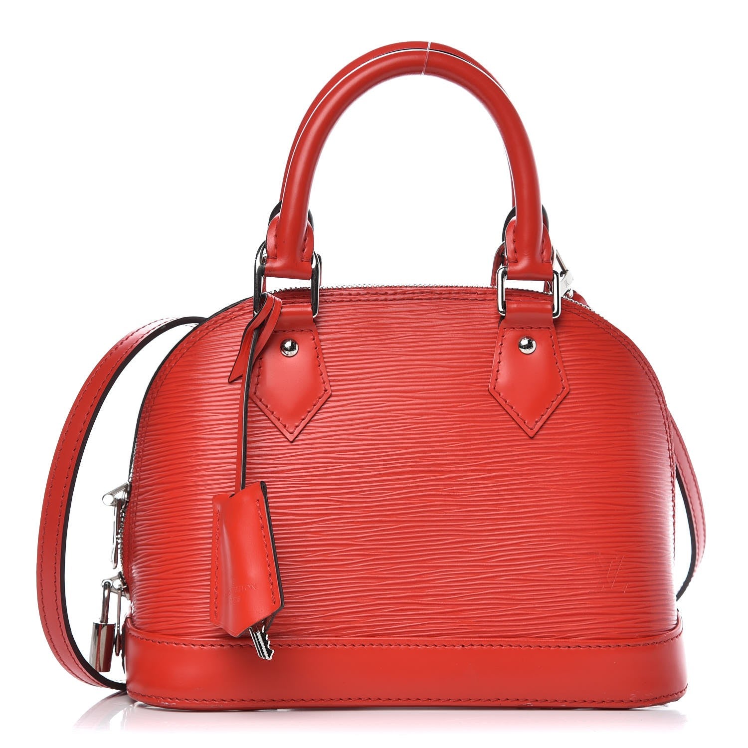 Louis Vuitton Epi Alma BB Coquelicot 1 of 15