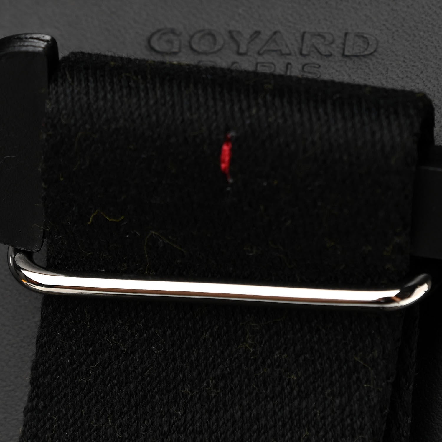 Goyard Goyardine Calfskin Alpin MM Backpack Black 11 of 11