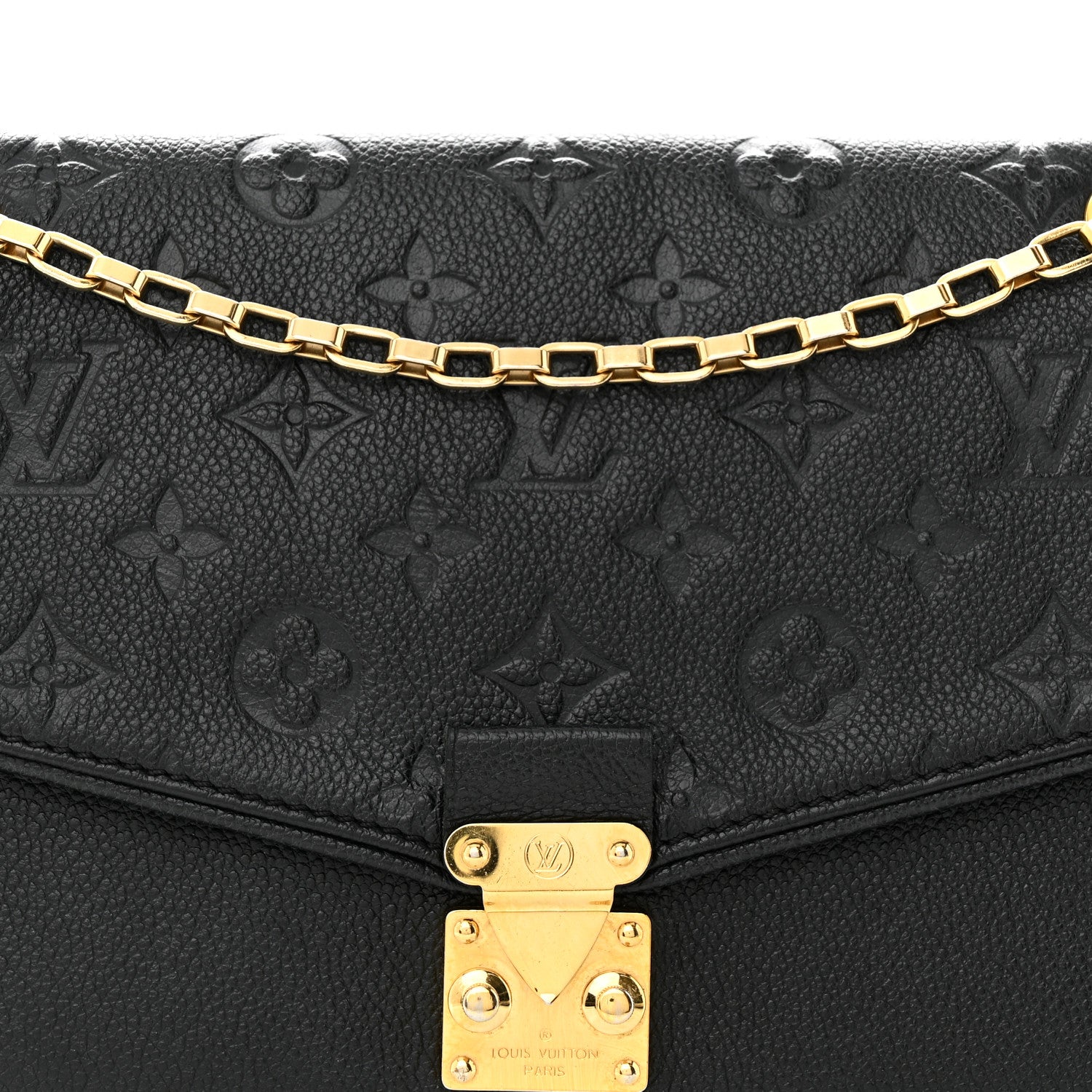 Louis Vuitton LOUIS VUITTON Empreinte Saint Germain PM Black 7 of 10