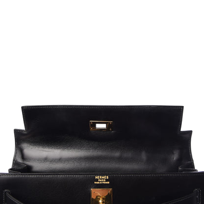 Hermes Box Kelly Sellier 32 Black 14 of 42