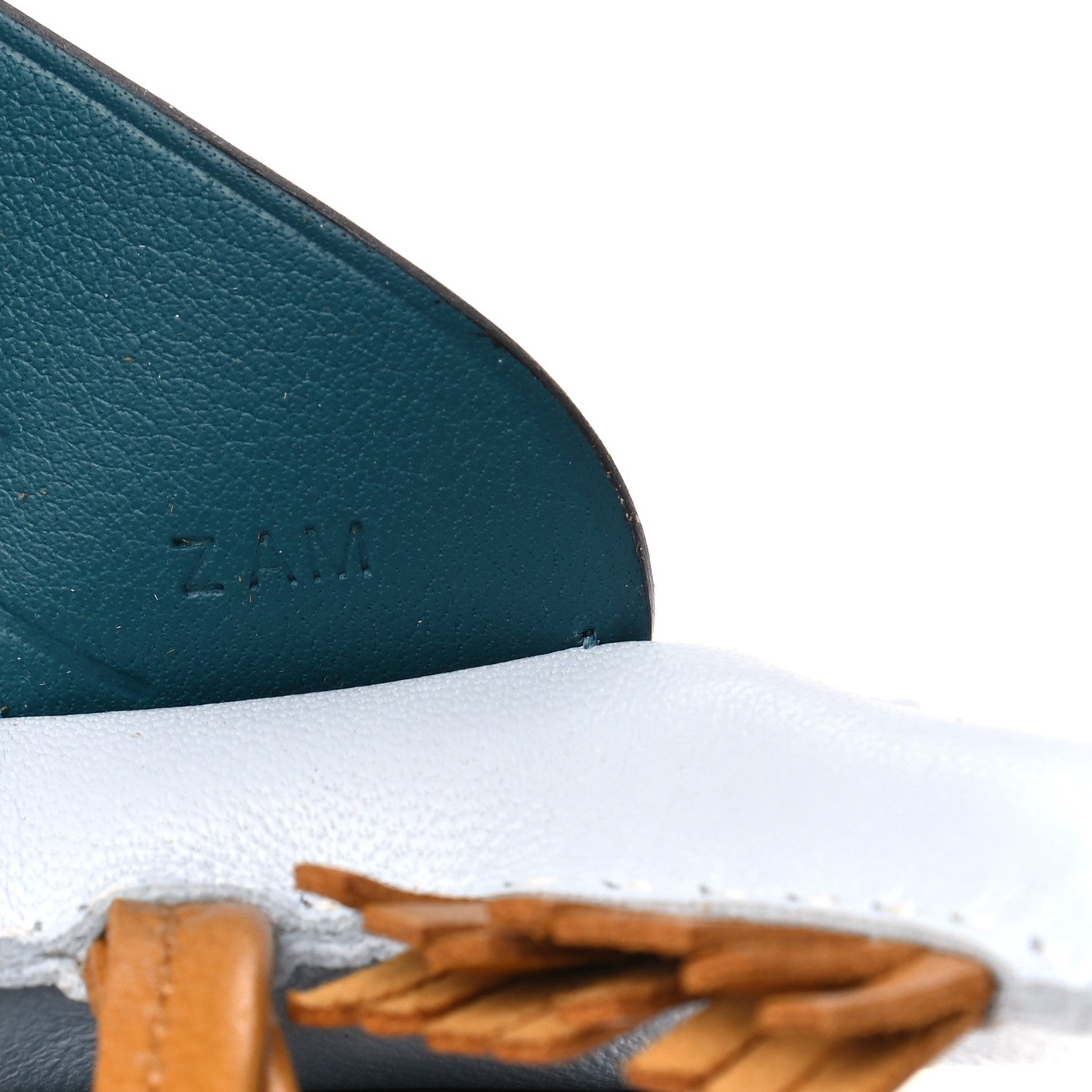 Hermes Milo Lambskin Grigri Rodeo Pegase Horse Bag Charm PM Bleu Brume Sesame Vert Bosphore 4 of 4
