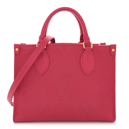 Louis Vuitton Empreinte Monogram Giant Onthego PM Freesia 1 of 12