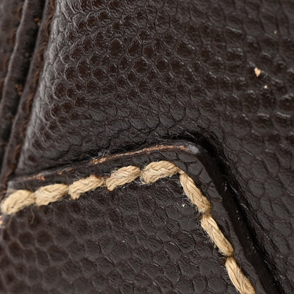 Chanel Caviar CC Stitched Medium Hobo Brown 11 of 16