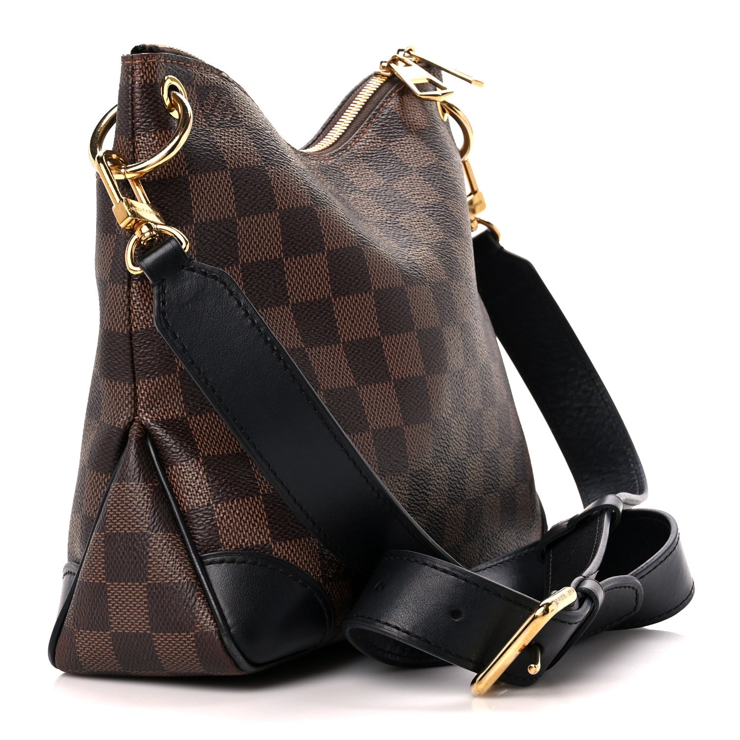 Louis Vuitton Damier Ebene Odeon PM Black 3 of 11