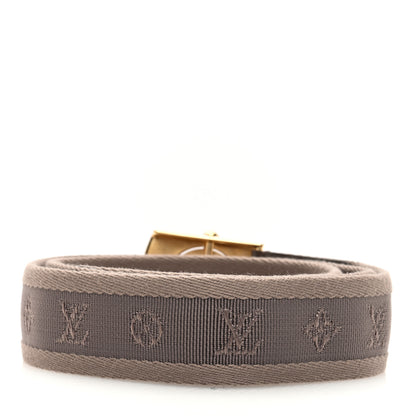 Louis Vuitton Canvas Monogram LV Cut Belt 90 36 Brown 2 of 4