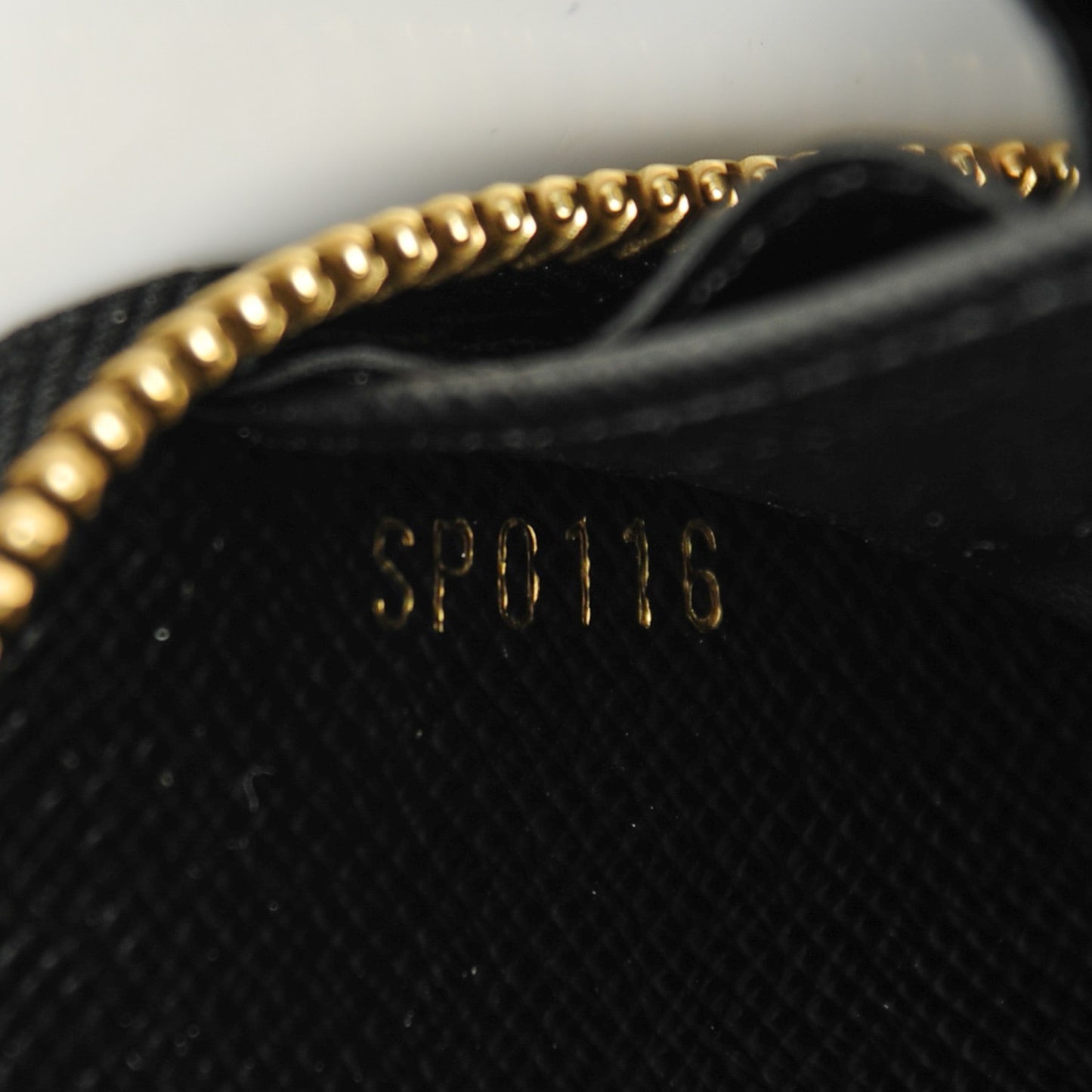 Calfskin Colored Monogram Zippy Wallet Blue Black